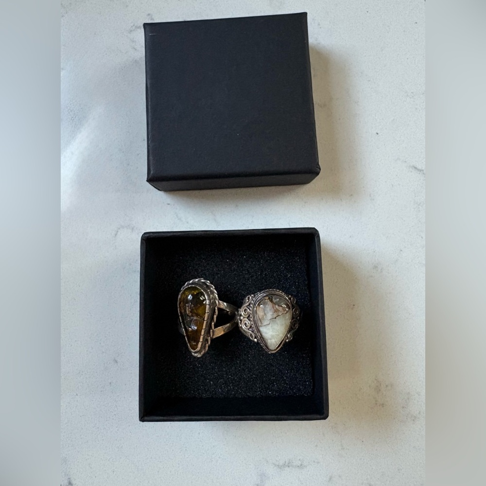 Boho Hippy Rings & Earrings